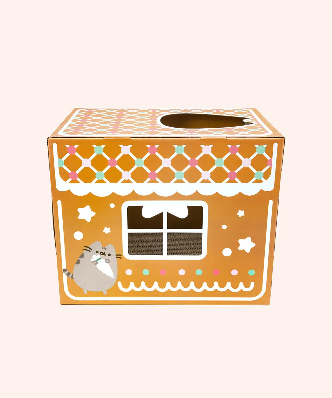 Pusheen Pet Gingerbread House Scratcher