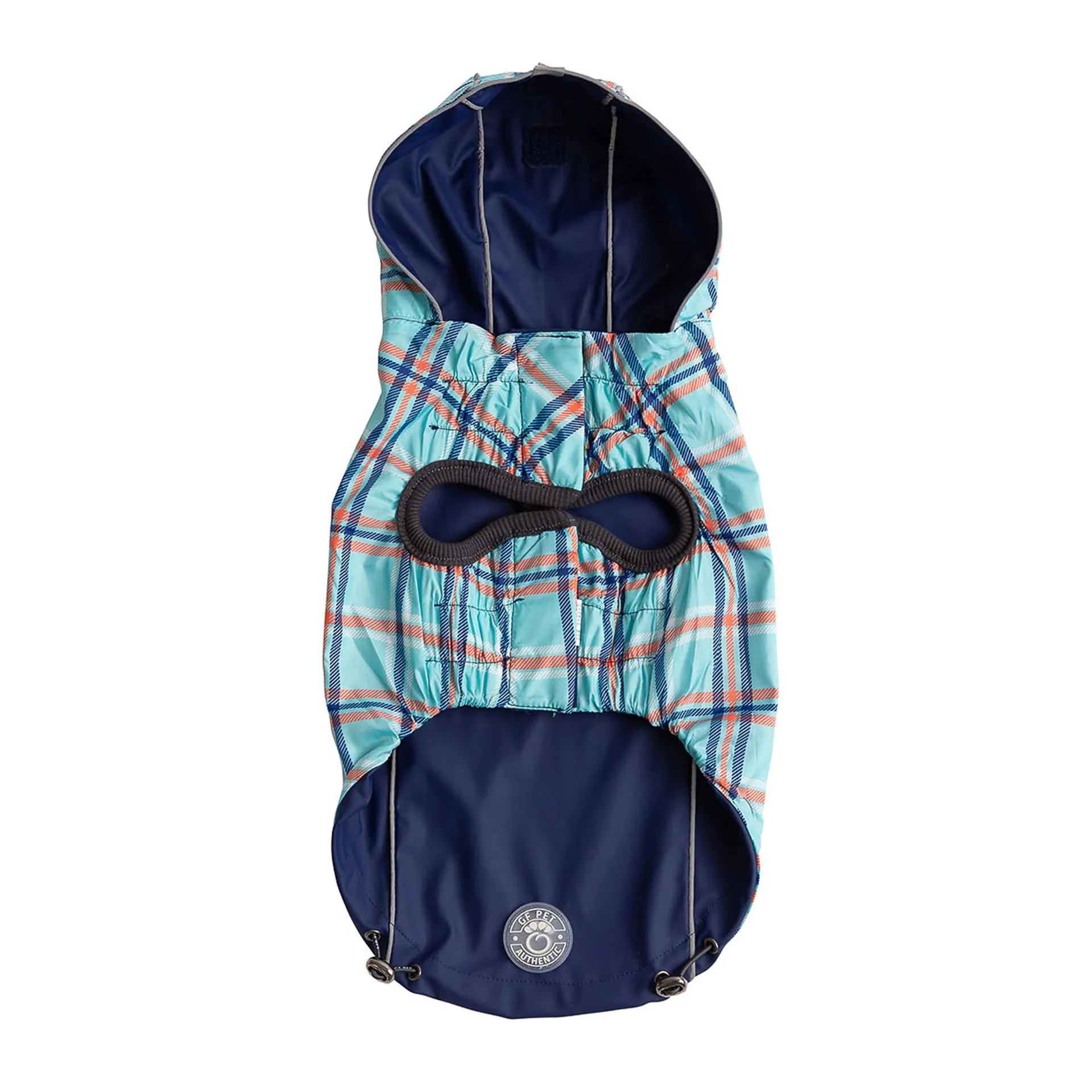 Reversible Elasto-Fit Raincoat (Navy)