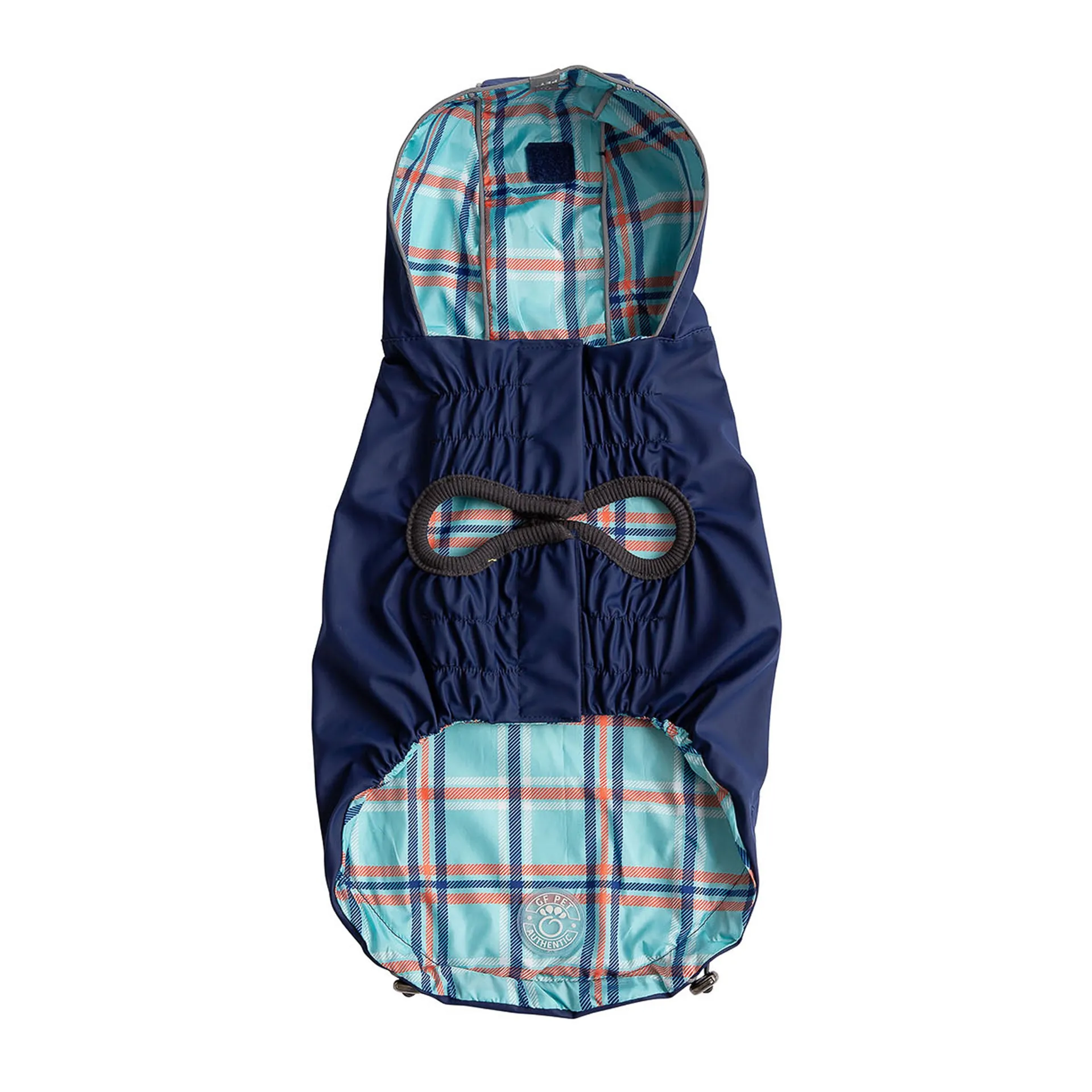 Reversible Elasto-Fit Raincoat (Navy)