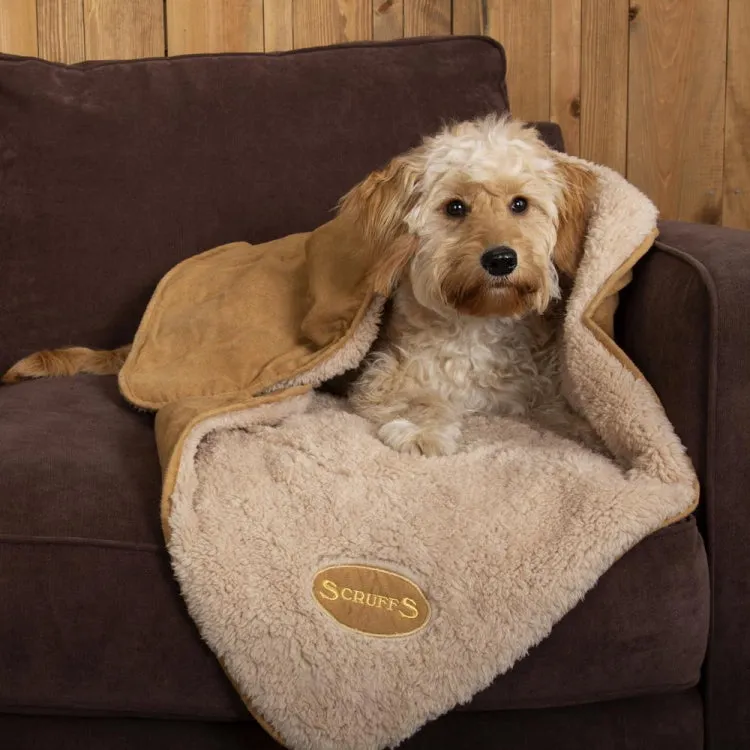 Scruffs Cosy Snuggle Dog Blanket - Tan