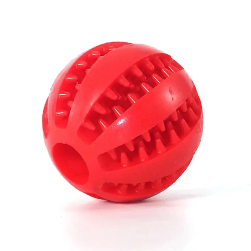 Silicone Ball Dog Toy – Bite-Resistant, Chewable & Interactive