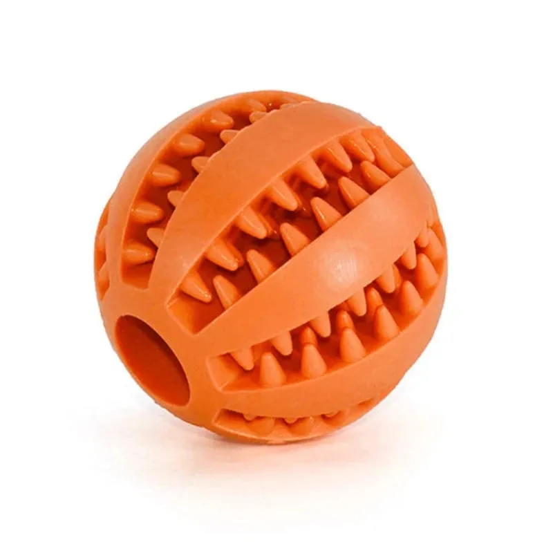 Silicone Ball Dog Toy – Bite-Resistant, Chewable & Interactive