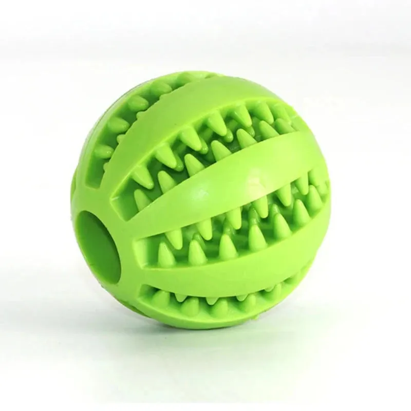 Silicone Ball Dog Toy – Bite-Resistant, Chewable & Interactive
