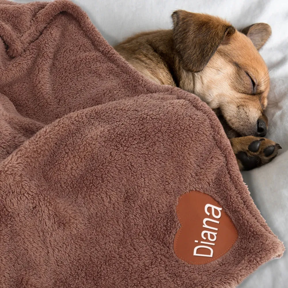 Soft Fluffy Personalized Pet Blanket