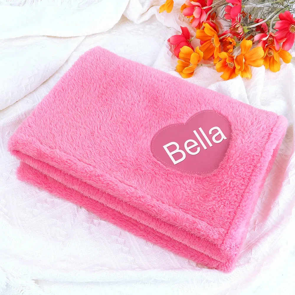 Soft Fluffy Personalized Pet Blanket