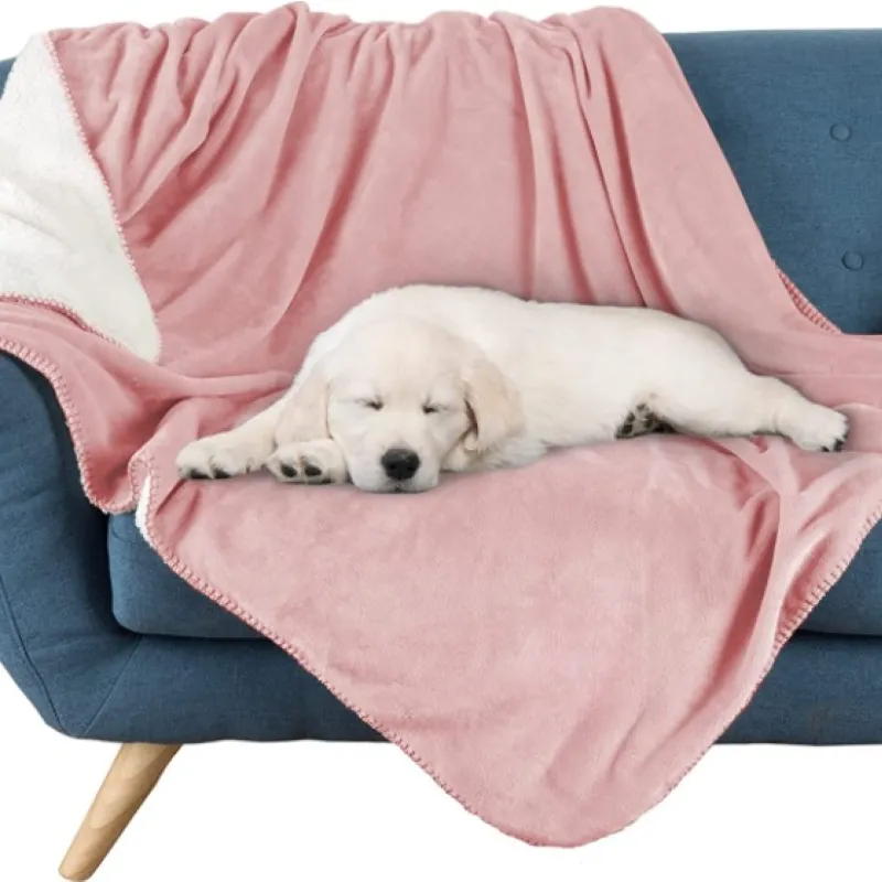 Soft Plush Waterproof Pet Blanket