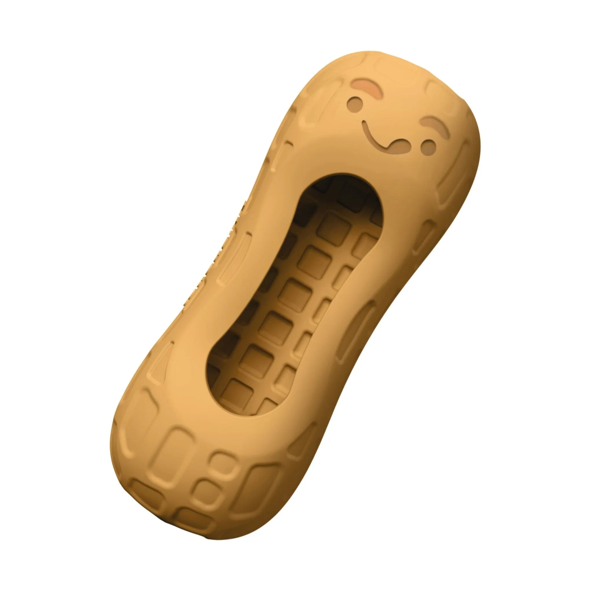 Strong Chew Fillable Peanut Dog Toy, Peanut Butter, Medium/Wolf, Up to 35 lbs.