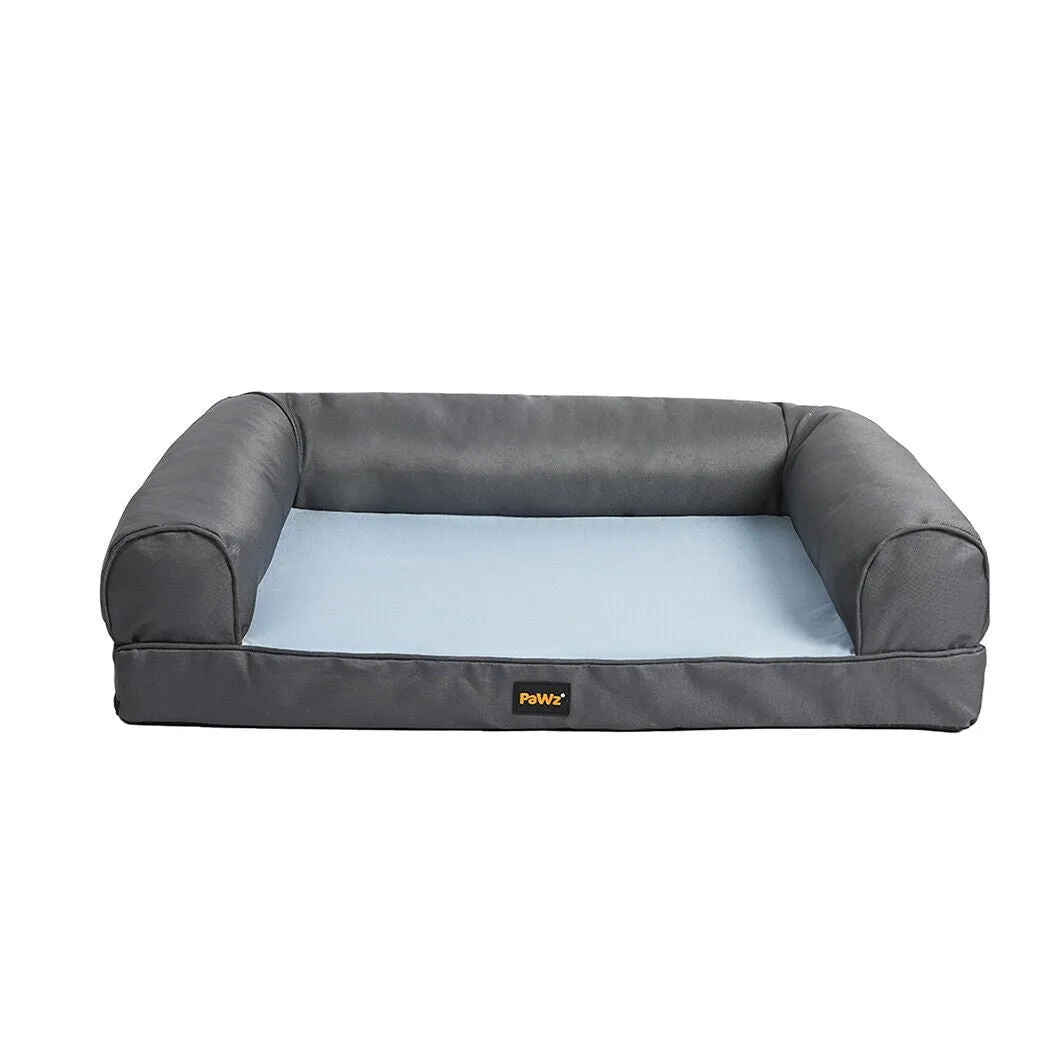 Summer Cooling Insect Prevention Dog Bed Sofa - Grey