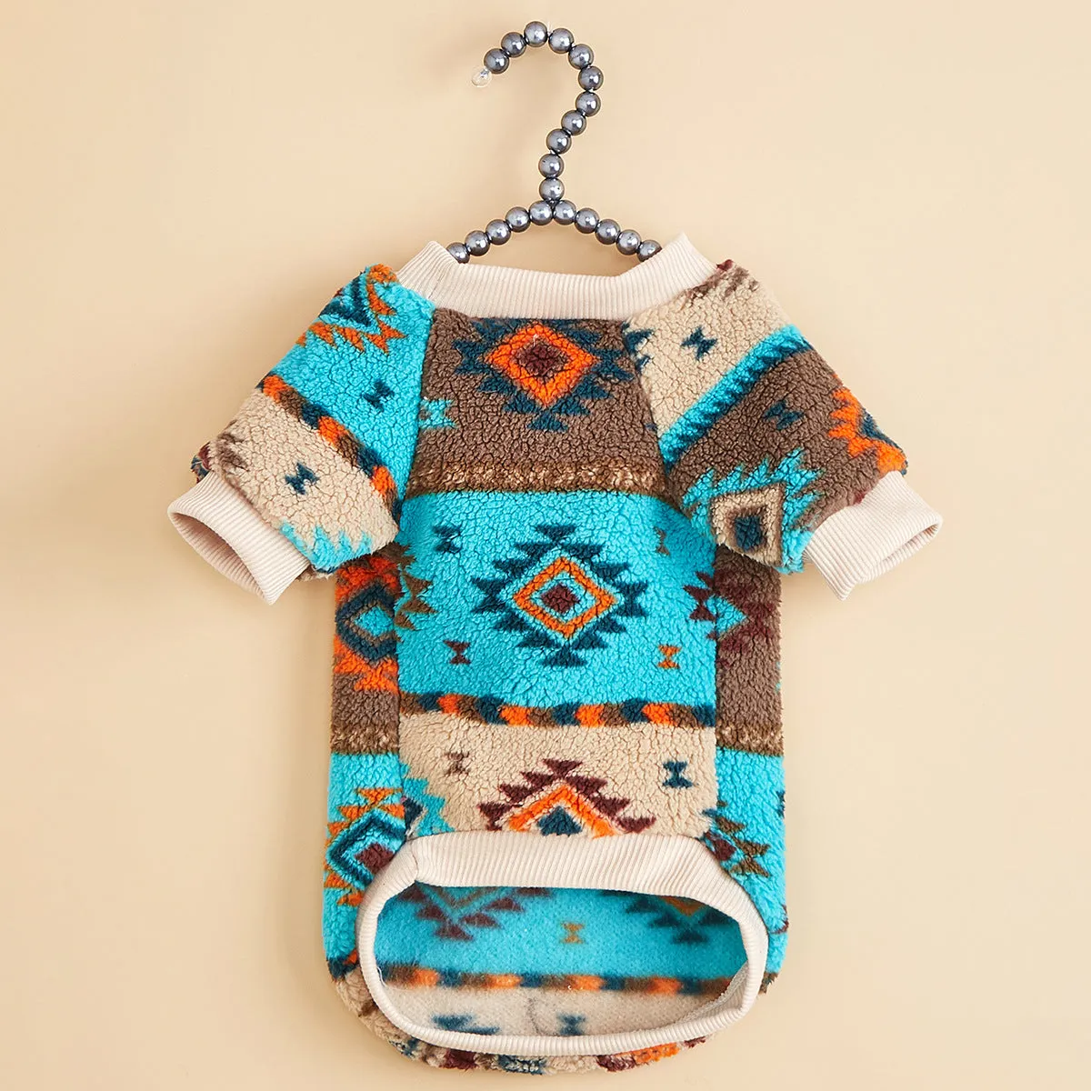 Three Totem Pet Sweatshirts for Cats & Dogs | Universal Autumn & Winter Plush Pet Clothes | Wholesale Cross-Border Supply