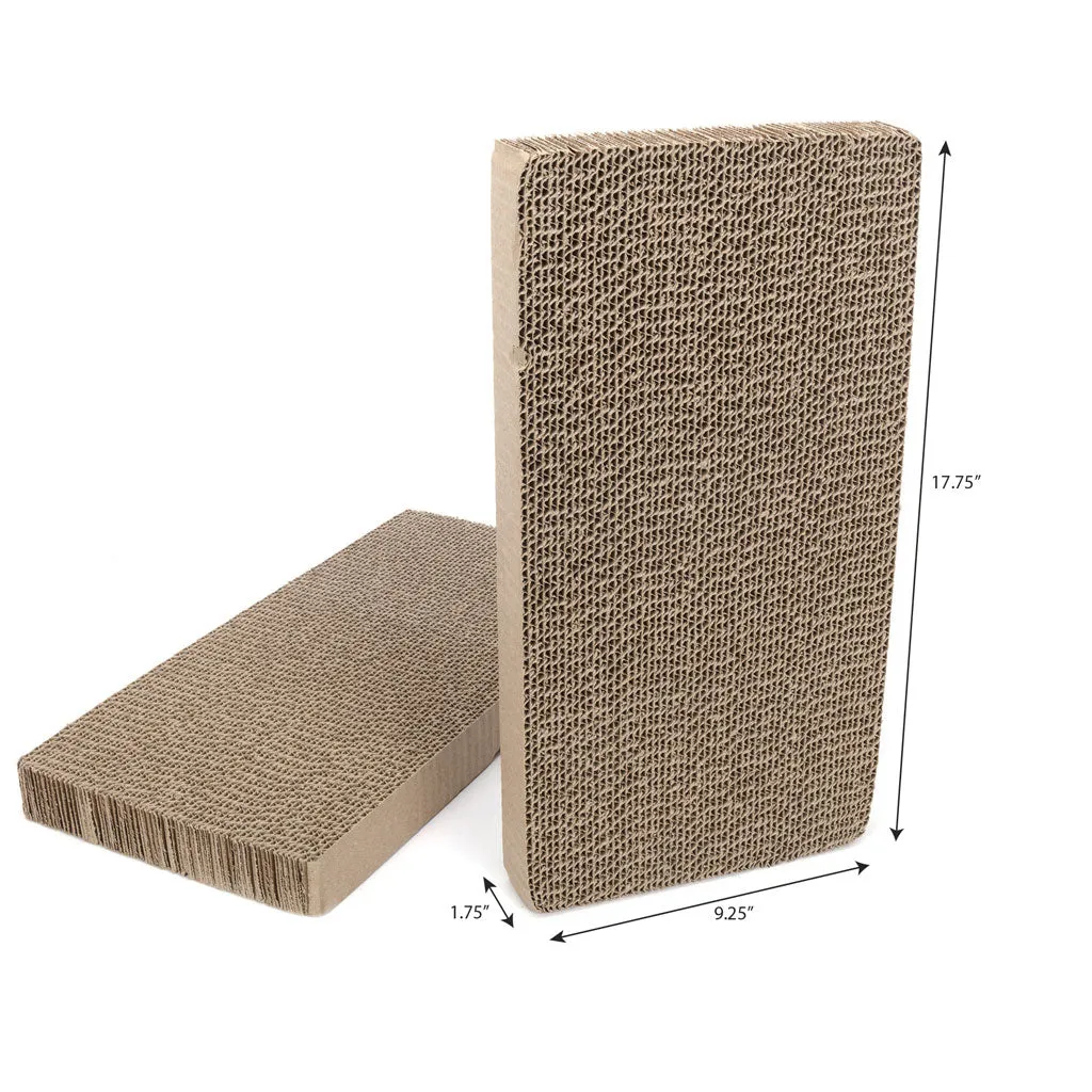 Ware Corrugated Double Reversible Replacement Scratcher with Catnip