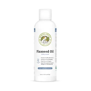 Wholistic Pet Organics Flaxseed Oil 16oz