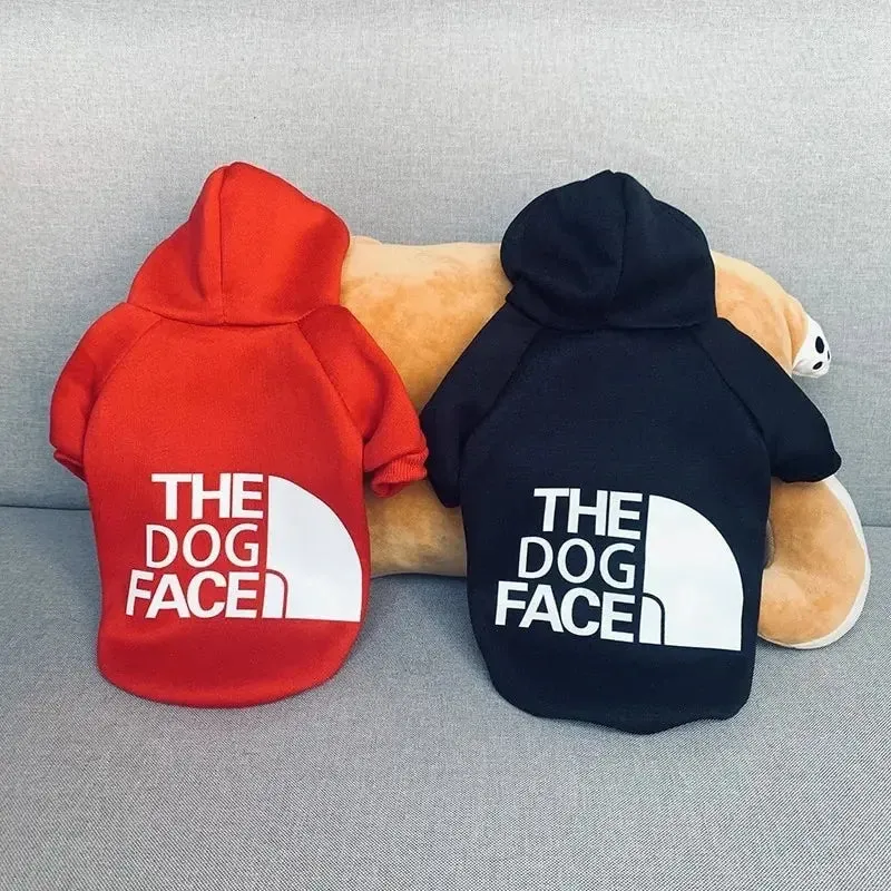 Winter Dog Hoodie | The Dog Face