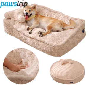 Winter Warm Pet Dog Bed | Comfortable Pet Sleeping Bed for Small & Medium Dogs | Soft Detachable Puppy Bed | Dog Accessories