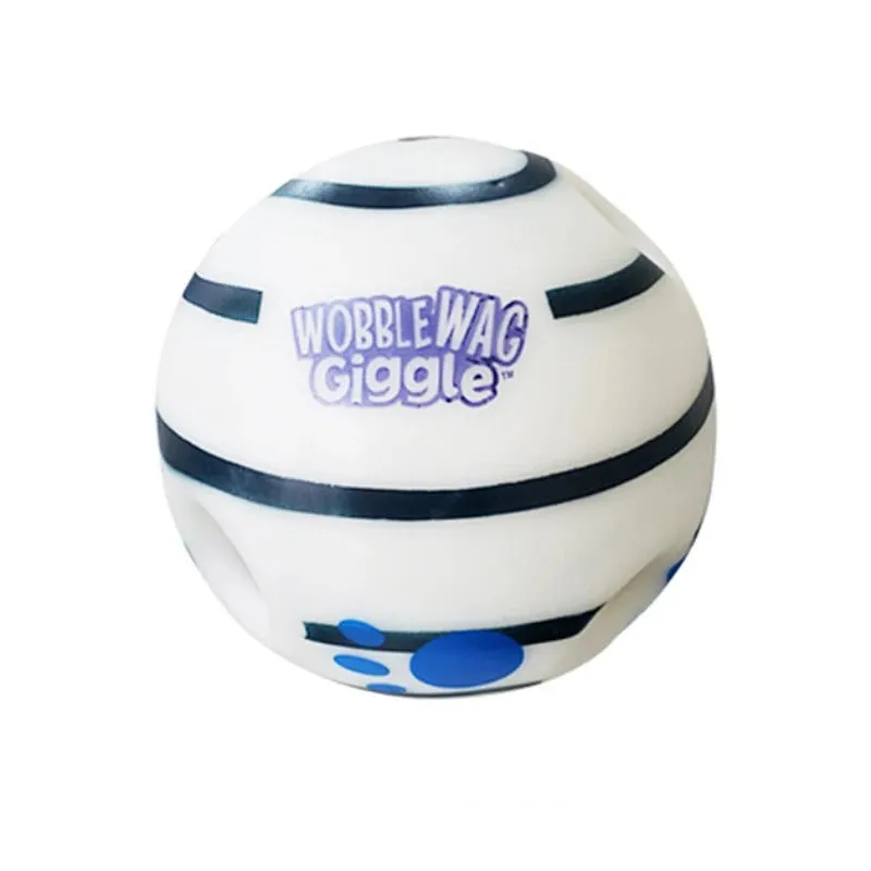 Wobble Wag Glowing Giggle Ball Interactive Toy with Fun Sounds